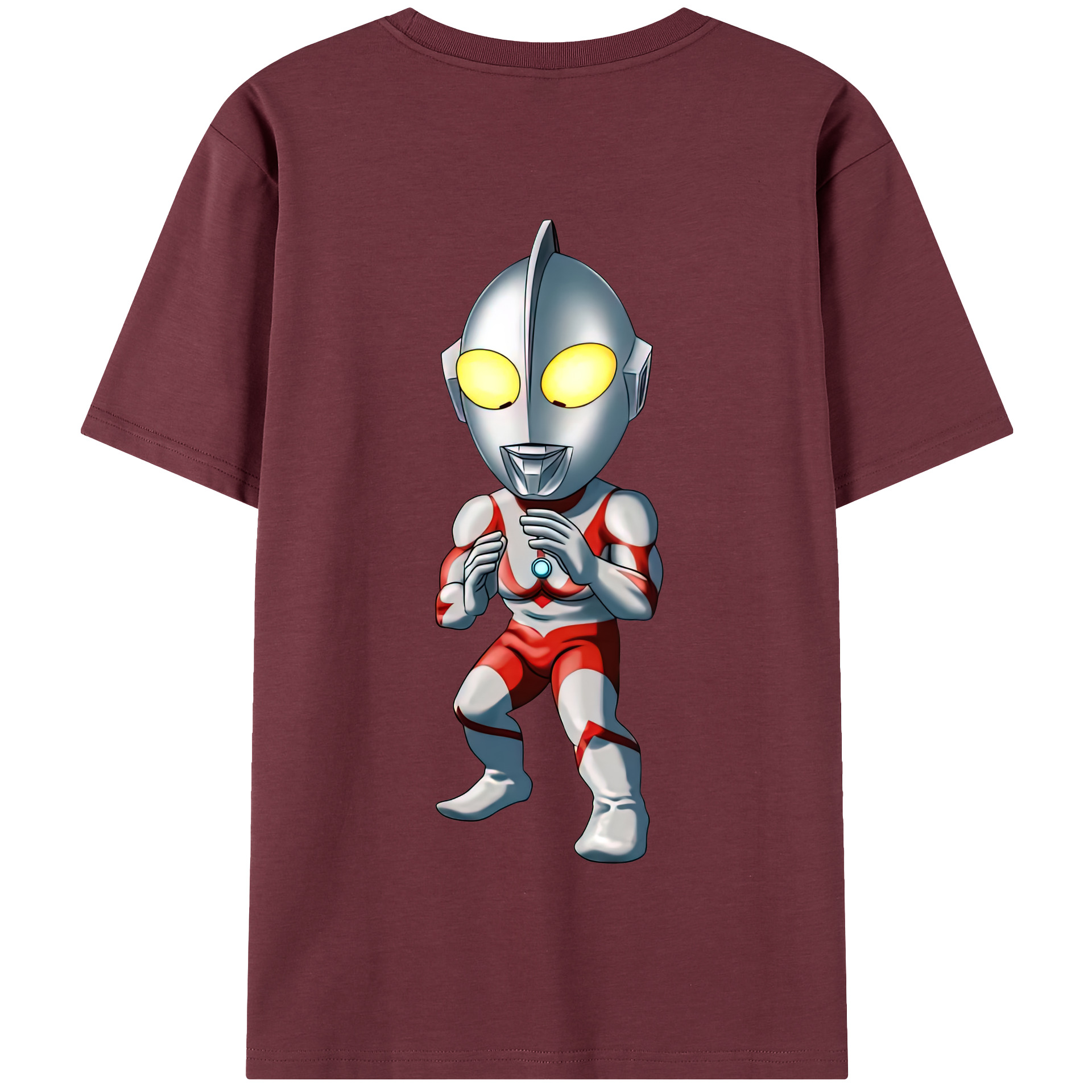 （画像用） ウルトラマン Ultraman 綿100％半袖Tシャツ（背面プリント）